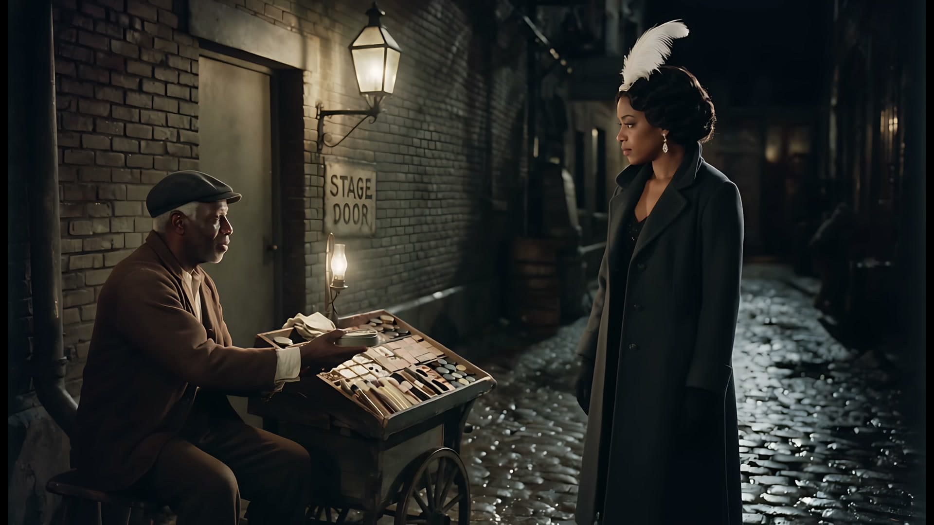 A still from Black Face