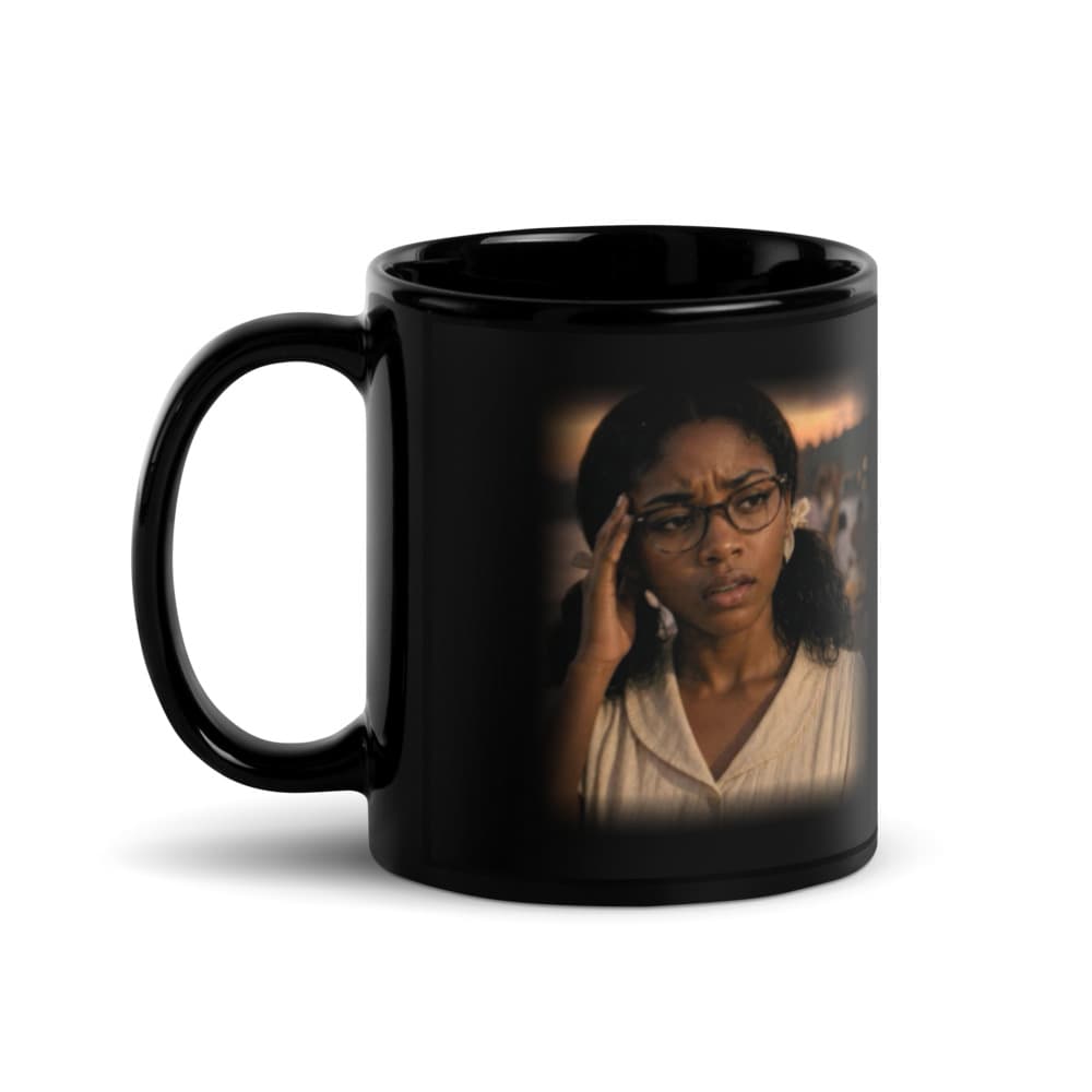 My Friends Black Mug