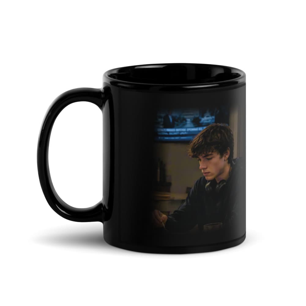 Sunday Black Mug