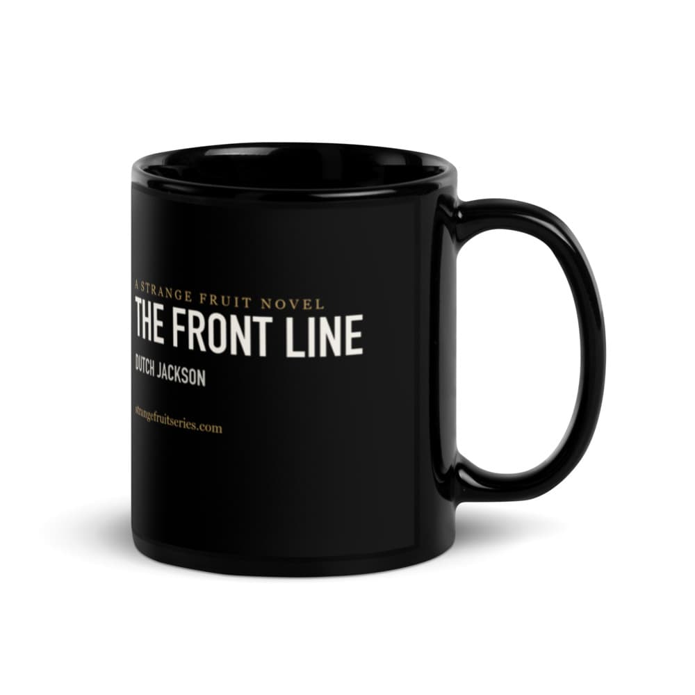 The Front Line Black Mug, view 2