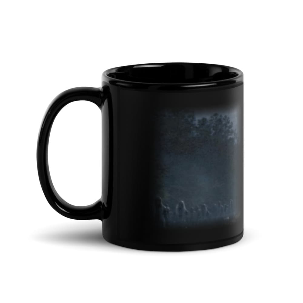 The Front Line Black Mug