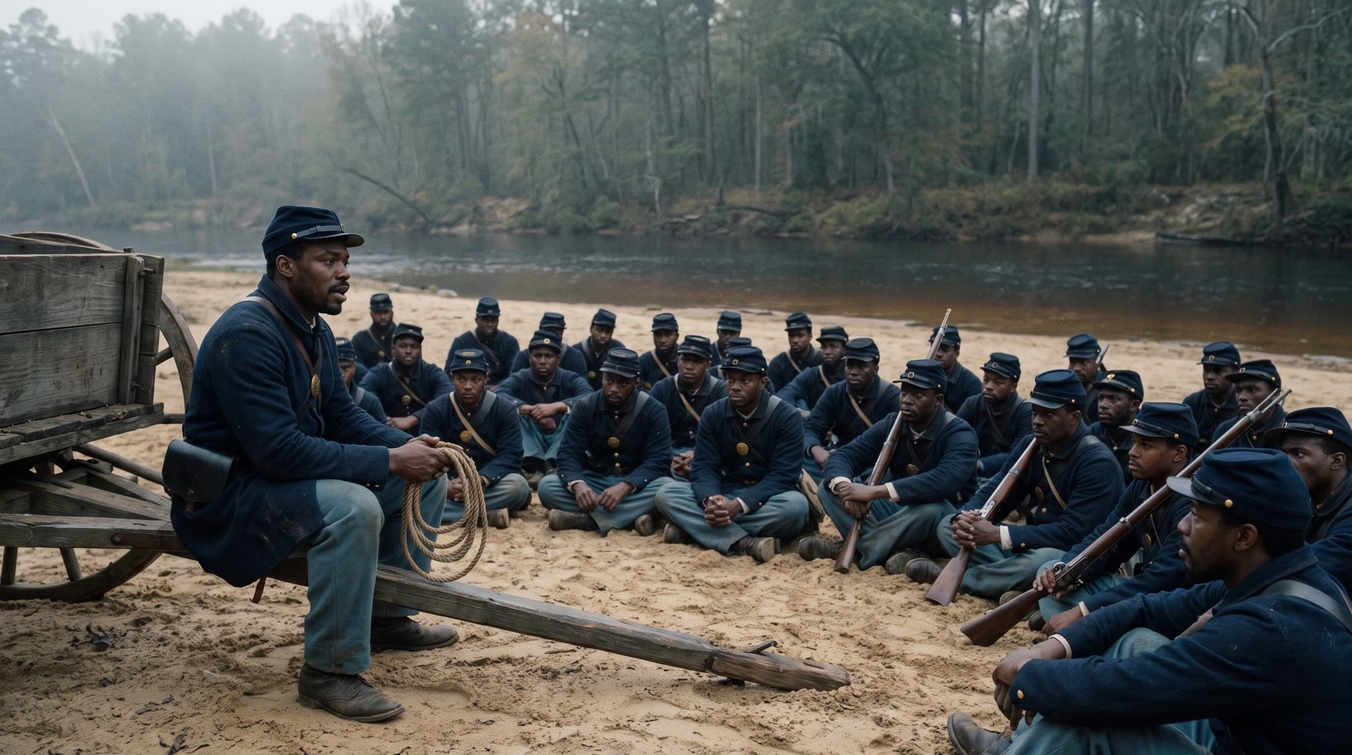 A scene from The Front Line